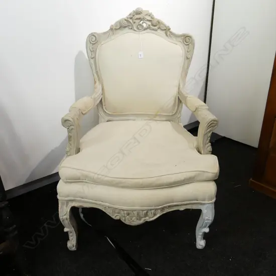 FRENCH STYLE ARMCHAIR