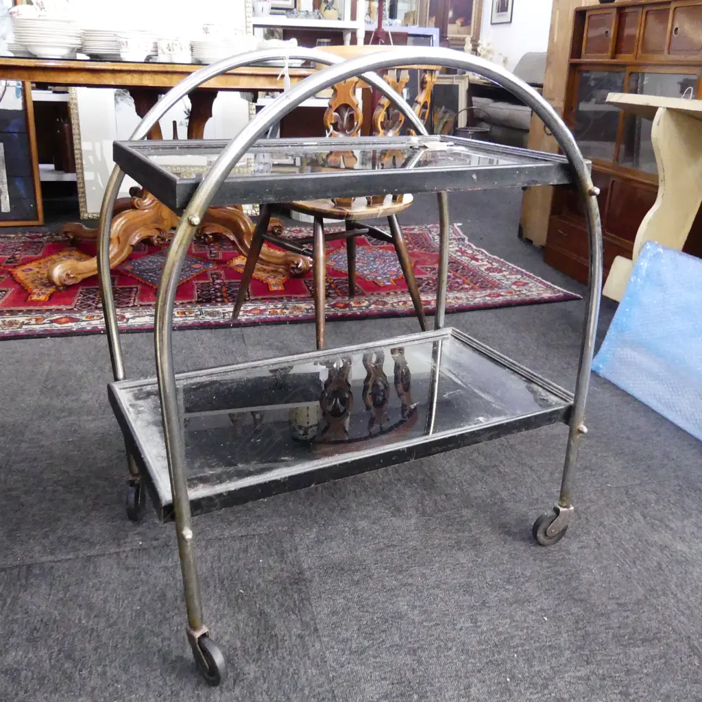DECO TEA TROLLEY W.675mm Image 1++