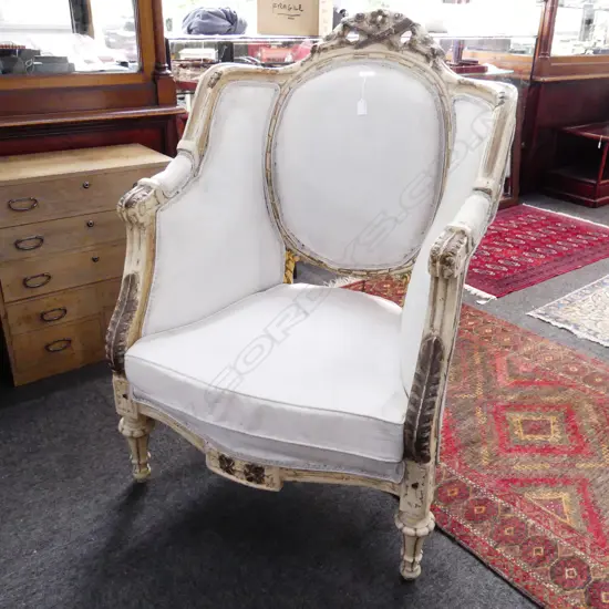 FRENCH STYLE ARMCHAIR