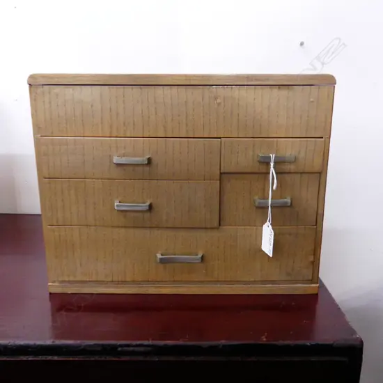 VINTAGE JAPANESE SEWING BOX H.225mm