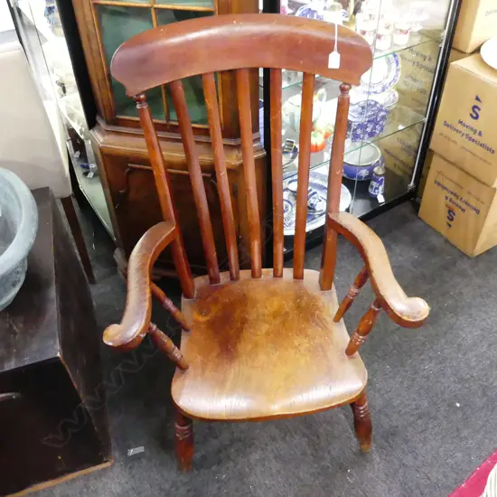 ANTIQUE COUNTRY CHAIR (has been cut down)