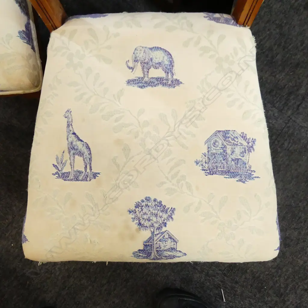 4 EDWARDIAN DINING CHAIRS Image 1++