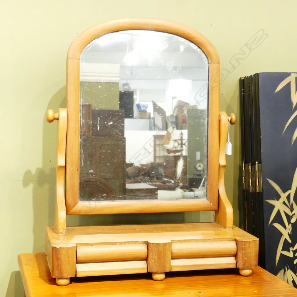 EDWARDIAN TOILET MIRROR H.620mm Image 1++