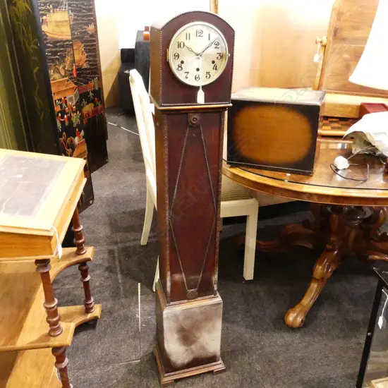 VINTAGE KEMP BROS. GRANDMOTHER CLOCK H.1270mm FAULTS