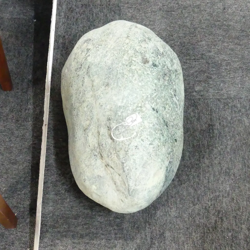 LG GREENSTONE BOULDER W.520mm possibly serpentine Image 1++