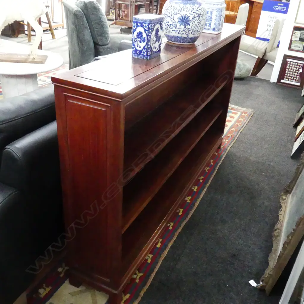 LG CHINESE WOODEN BOOK CASE SHELVES 1675x255x940mm Image 1++