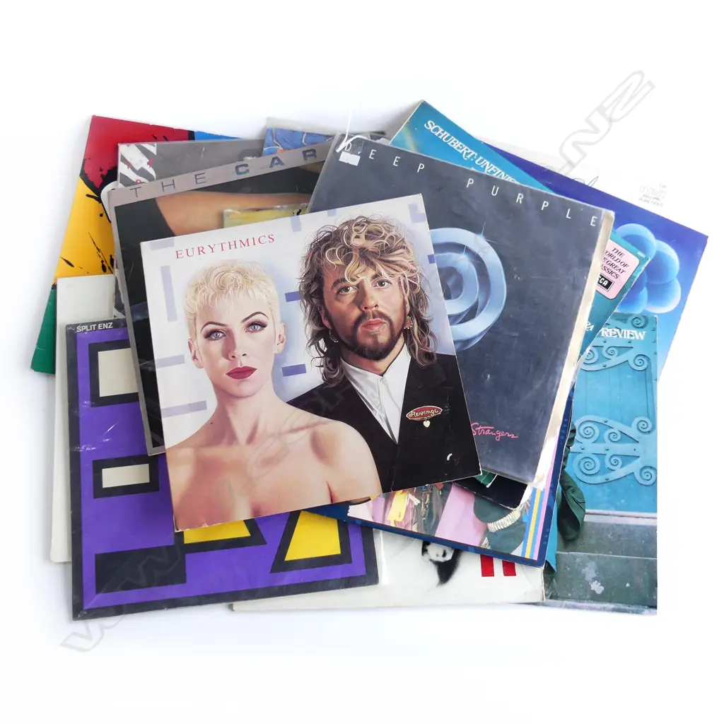 16 ASST. RECORDS INCL. PINK FLOYD, EURYTHMICS, CARS ETC Image 1++