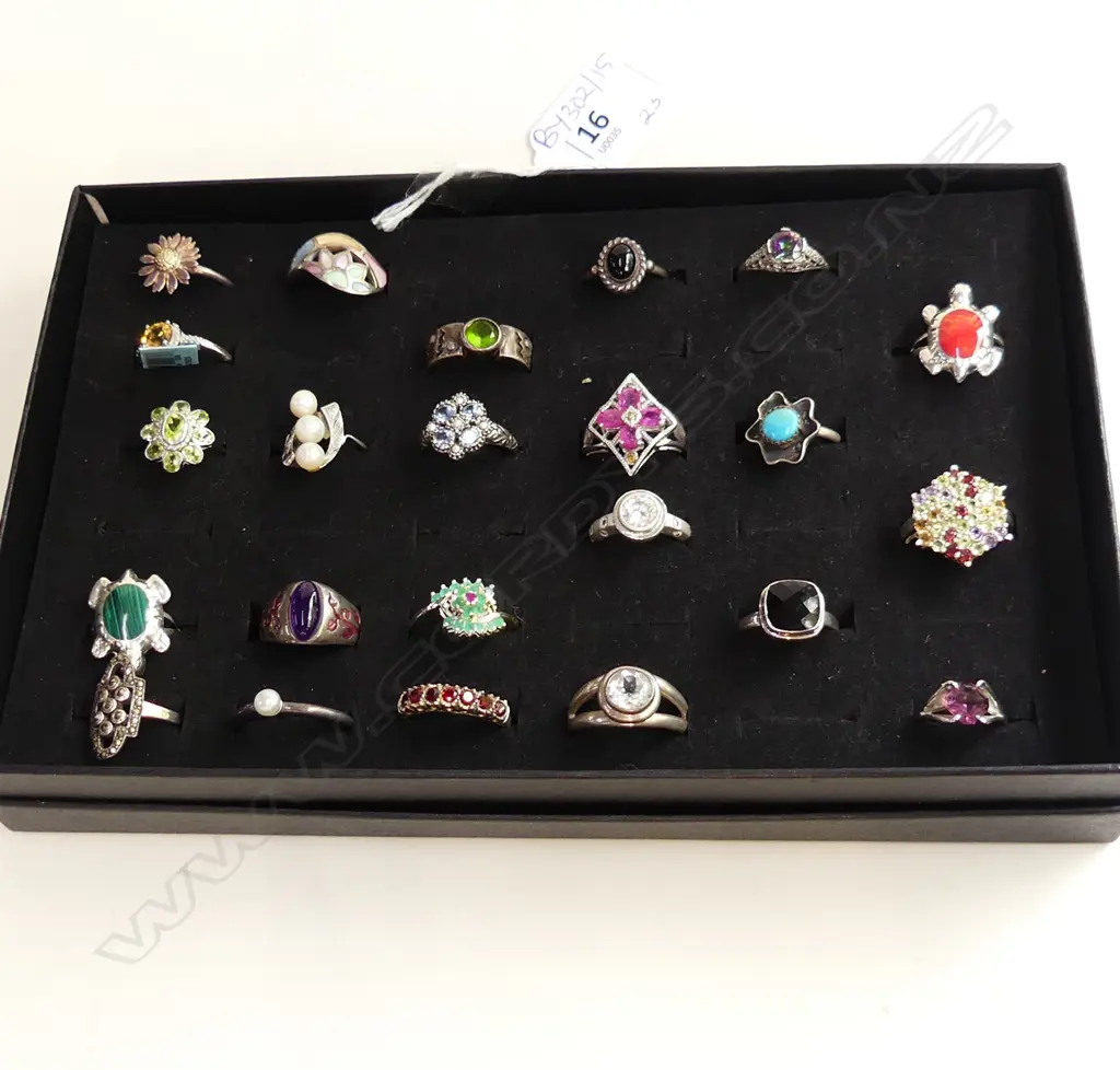 23 ASST. RINGS SOME STG Image 1++