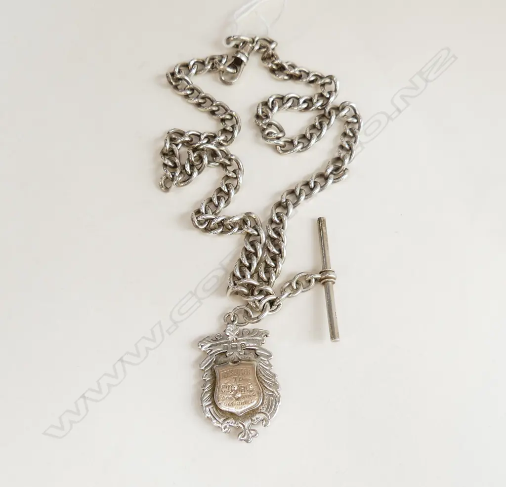 STG SILVER FOB CHAIN 47 GRAMS 45cm Image 1++