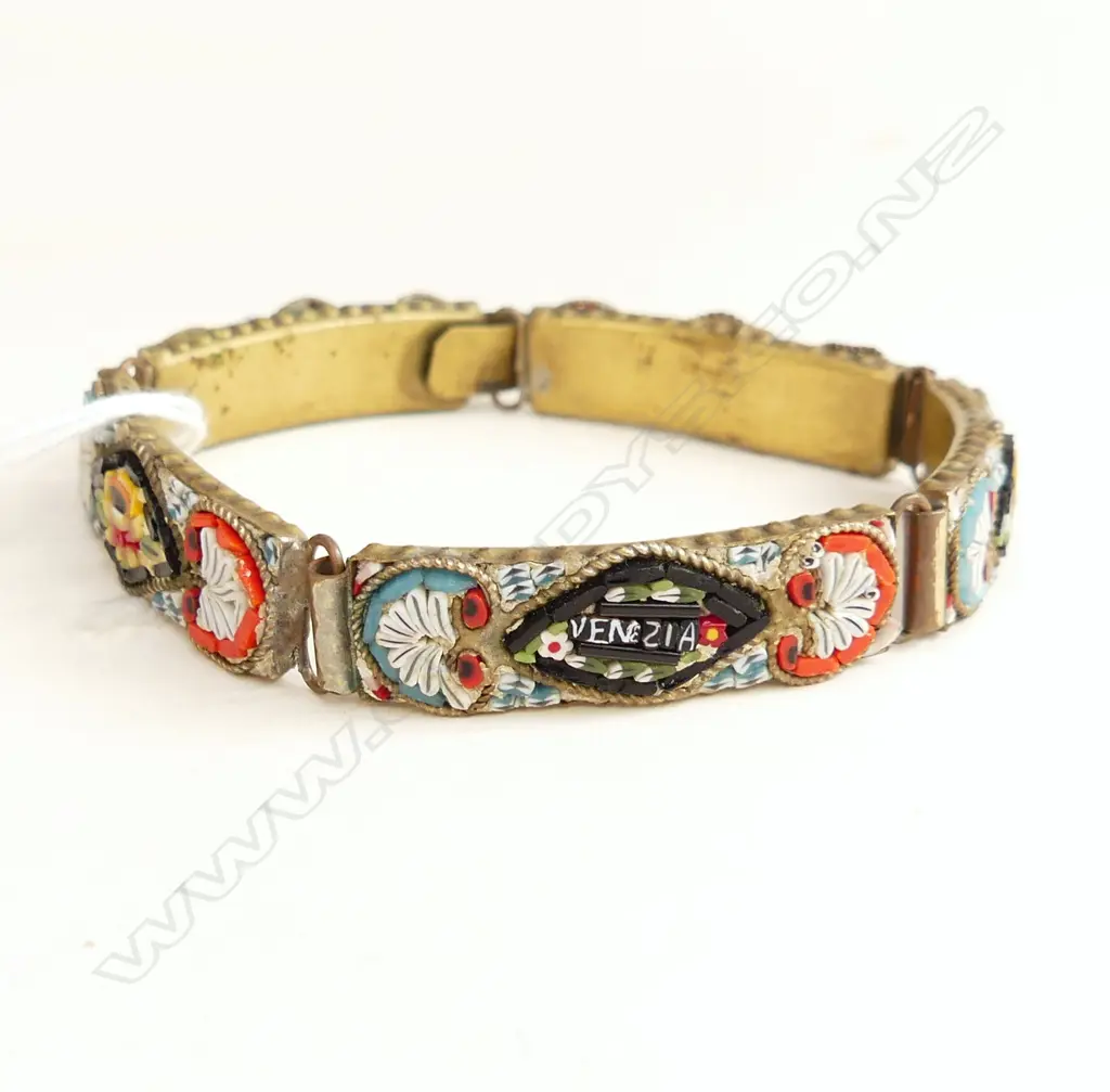 VINTAGE MICROMOSAIC BRACELET 'VENICE'  Image 1++