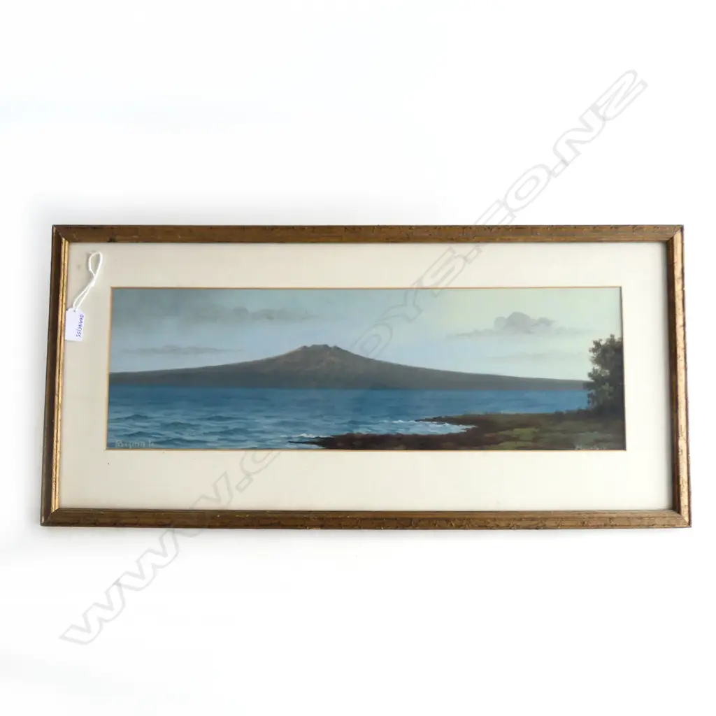 GAUCHE RANGATOTO ISLAND SIGNED MAYCLAIR H320 L690MM Image 1++