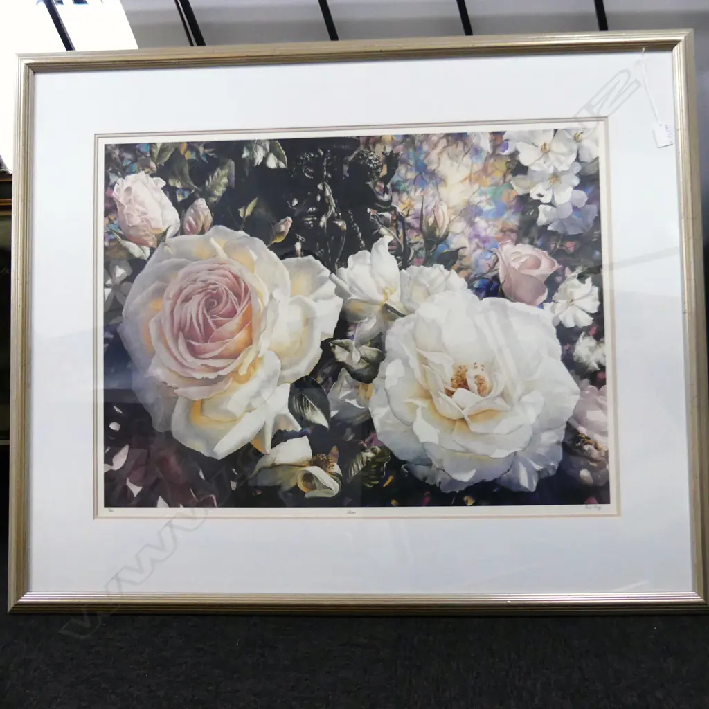PAUL CONEY, 'ROSES',  SIGNED LTD ED PRINT 20/250, 750 X 560mm  Image 1++