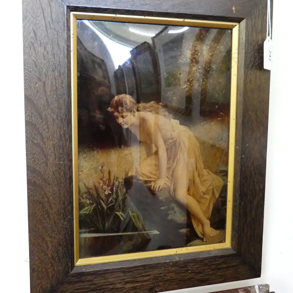 2 VICTORIAN CRYSTOLEUMS 240x170mm Image 1++