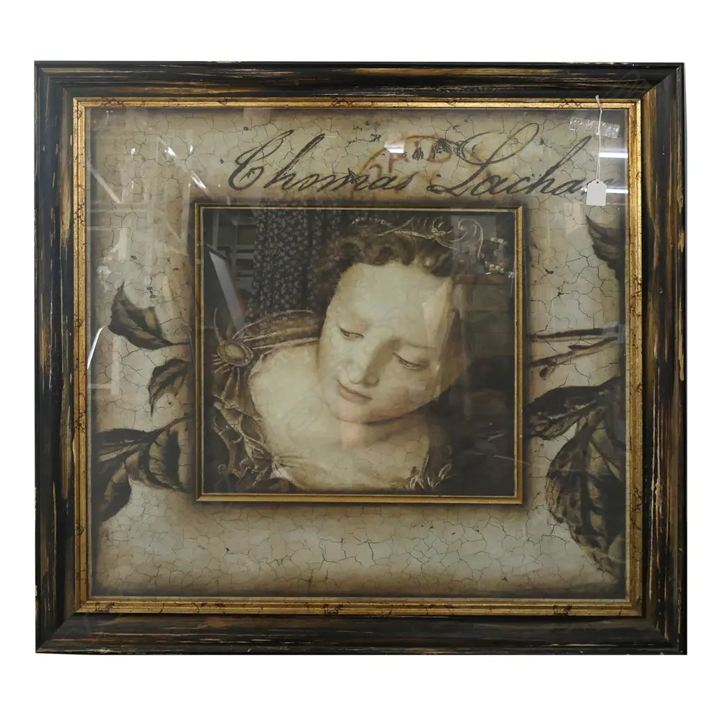 LG CLASSICAL STYLE PORTRAIT PRINT 805x810mm overall size Image 1++