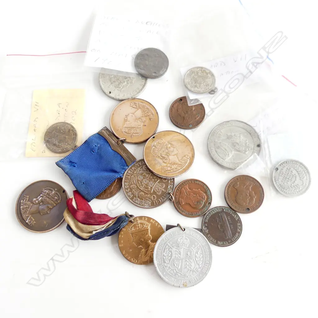 ASST. ROYALTY MEDALS, COIN TOKENS ETC Image 1++