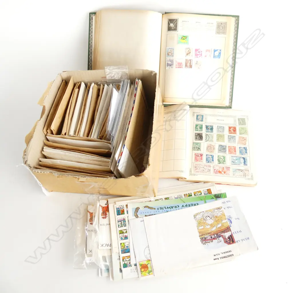2 STAMP ALBUMS, FDCs & STAMP PACKETS ETC Image 1++