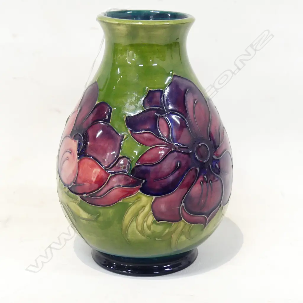 MOORCROFT ANEMONE VASE H.190mm Image 1++