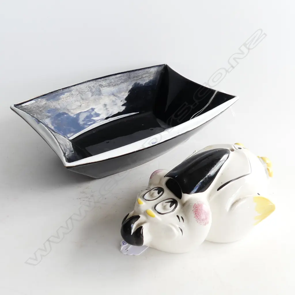 ARTHUR WOOD STRING HOLDER & JAPANESE BONSAI PLANTER Image 1++