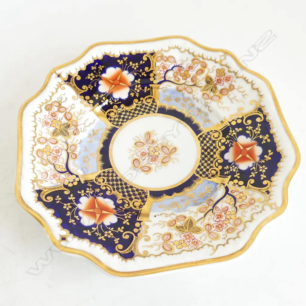 19TH C IMARI HAND PAINTED PLATE ALCOCK C. 1830 EX MCKEARNEYS ANTIQUES D. 22CM Image 1++