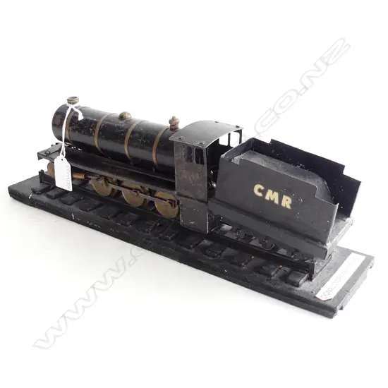 CRANKO STEAM TRAIN & COAL CARRAGE ON PC OF TRACK L380MM