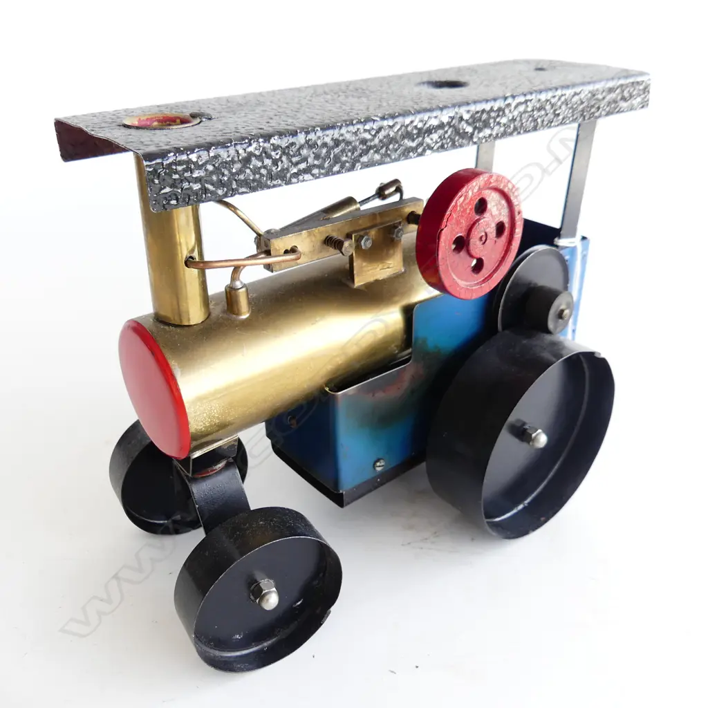 TRACTION STEAM ENGINE BY DAVID AULD L230MM Image 1++