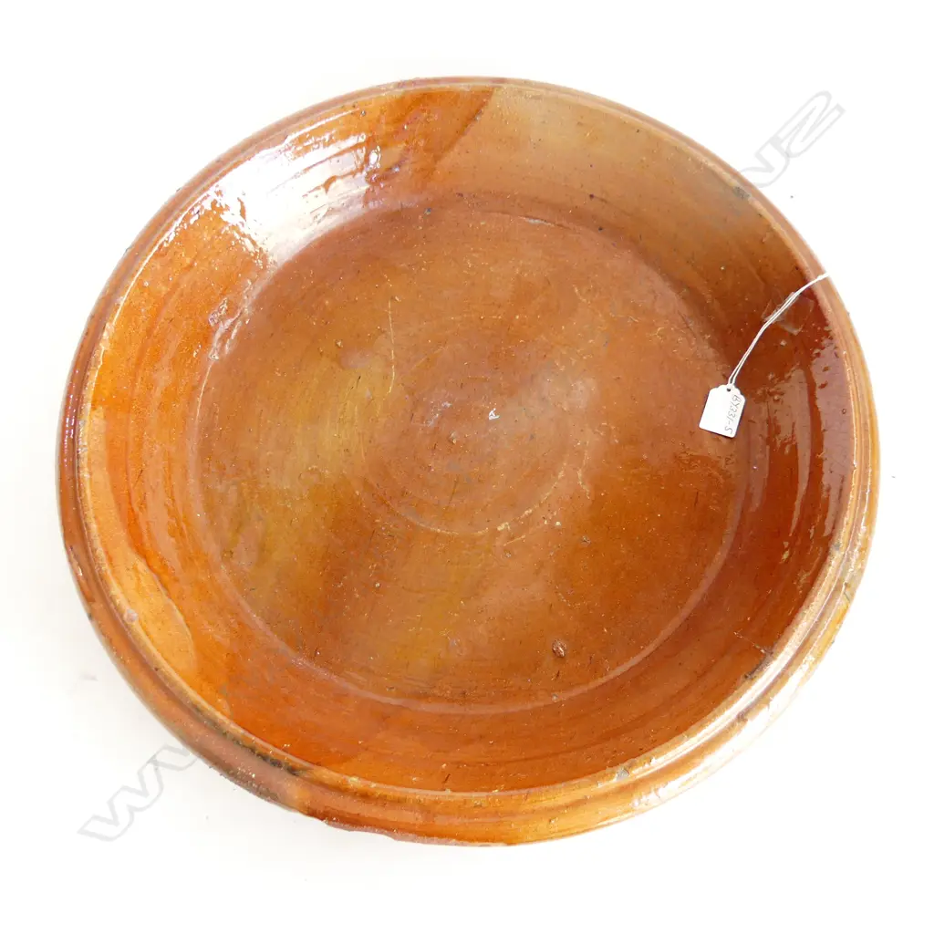 LRG FRENCH EARTHENWARE PLATTER - FAULTS Image 1++