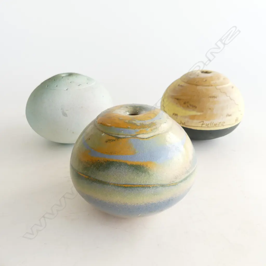 SET 3 STEVE FULMER ORB VASES Image 1++
