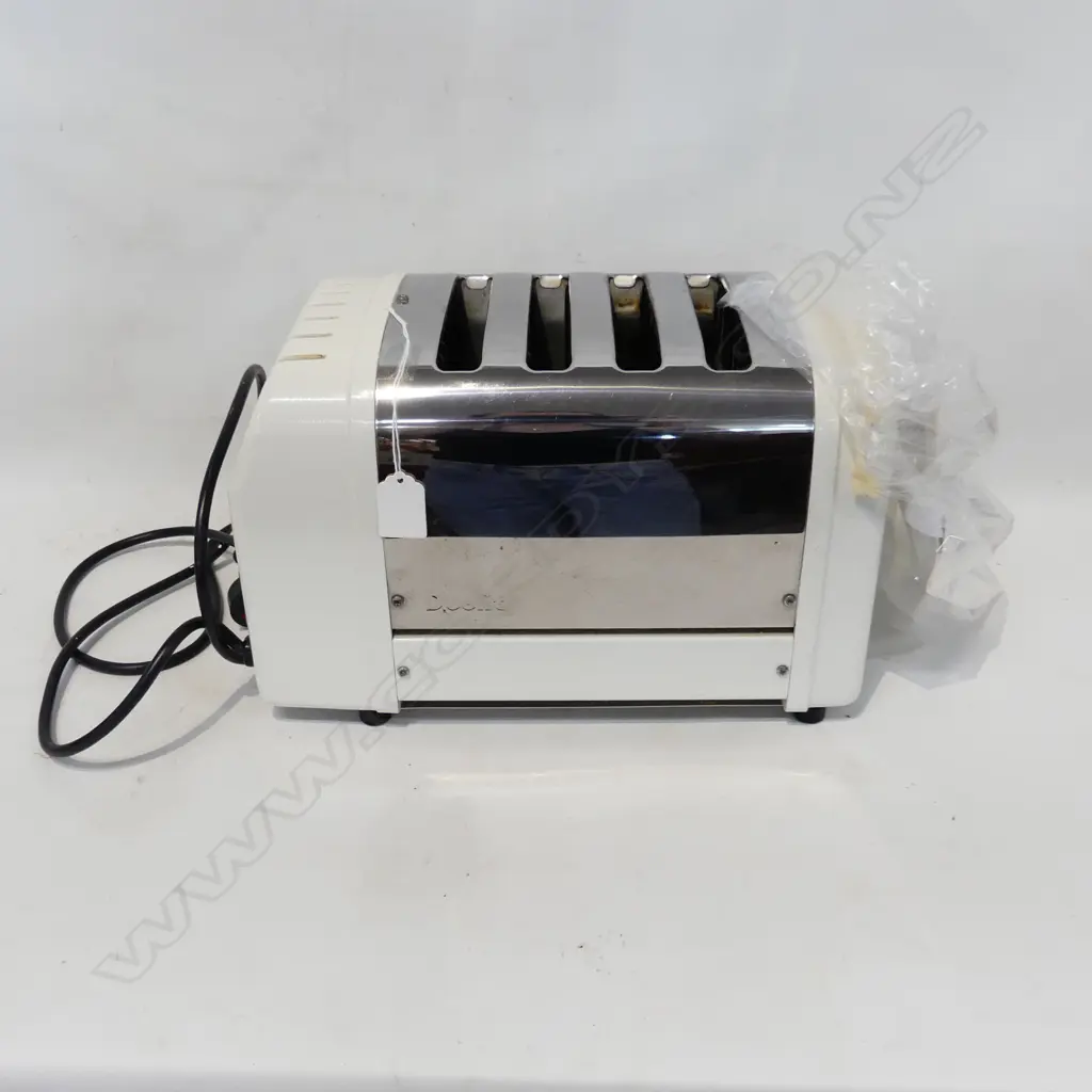 DUALIT 4 SLICE TOASTER CREAM w booklet Image 1++