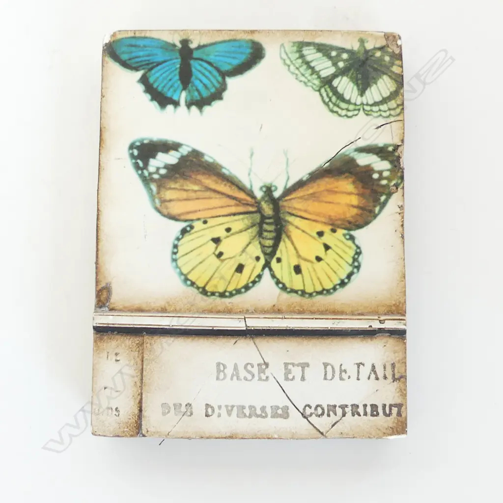 SID DICKENS MEMORY BLOCK 'BUTTERFLIES' T-139 (CHIP TO ONE CORNER) Image 1++
