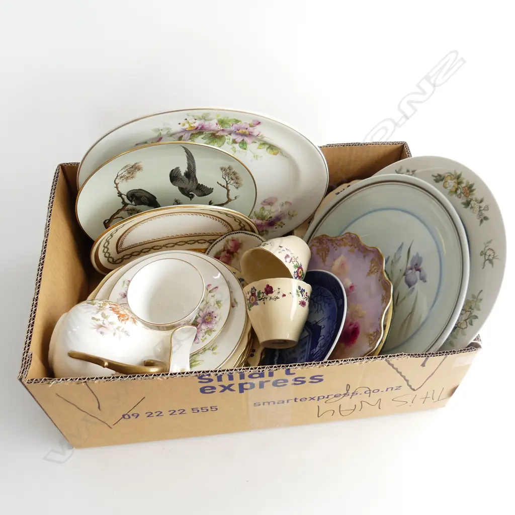 BOX LOT ASST. ROYAL DOULTON CHINA (GOOD CONDITION) Image 1++