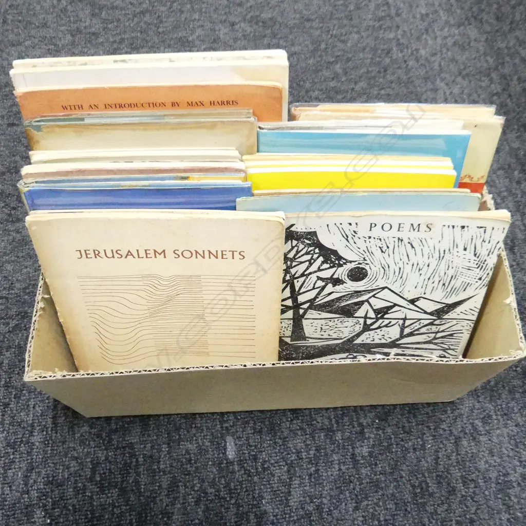 20 JAMES K BAXTER BOOKS & PUBLICATIONS OF HIS POETRY & PLAYS & 1 HONE TUWHARE POEMS Image 1++