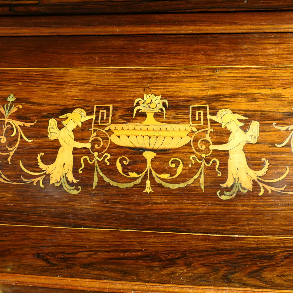 EDWARDIAN CYLINDER TOP DESK Image 1++