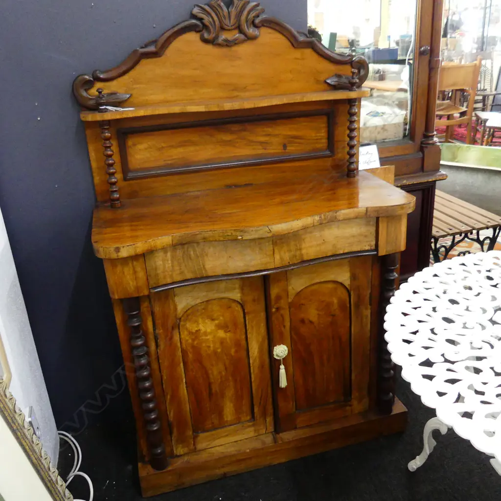 VICTORIAN CHIFFONIER 900x400x1410mm - BACKING BOARDS LOOSE  Image 1++