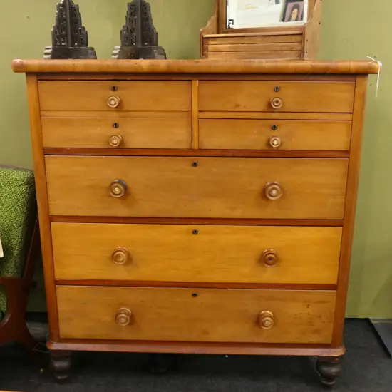 COLONIAL CHEST OF DRAWERS 1185x520x1230mm