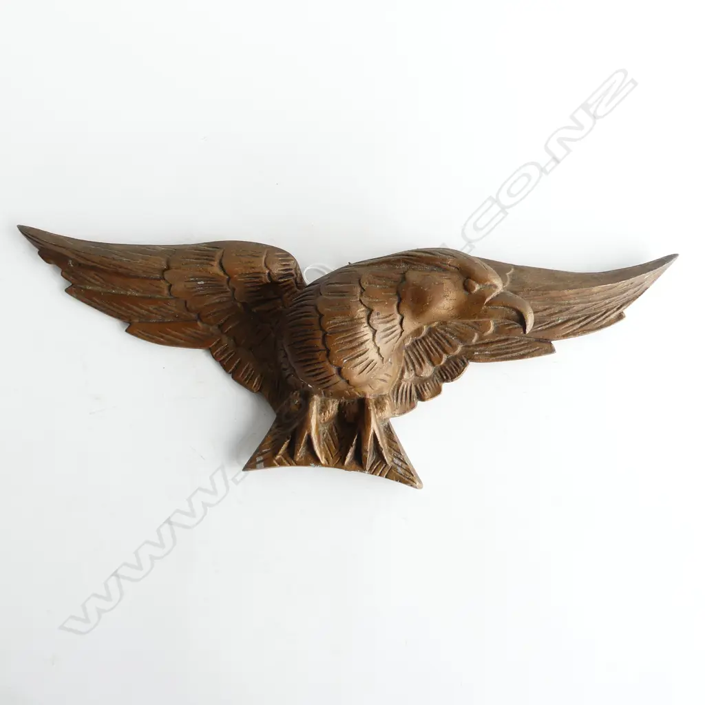 GILT METAL WALL EAGLE W.445mm Image 1++
