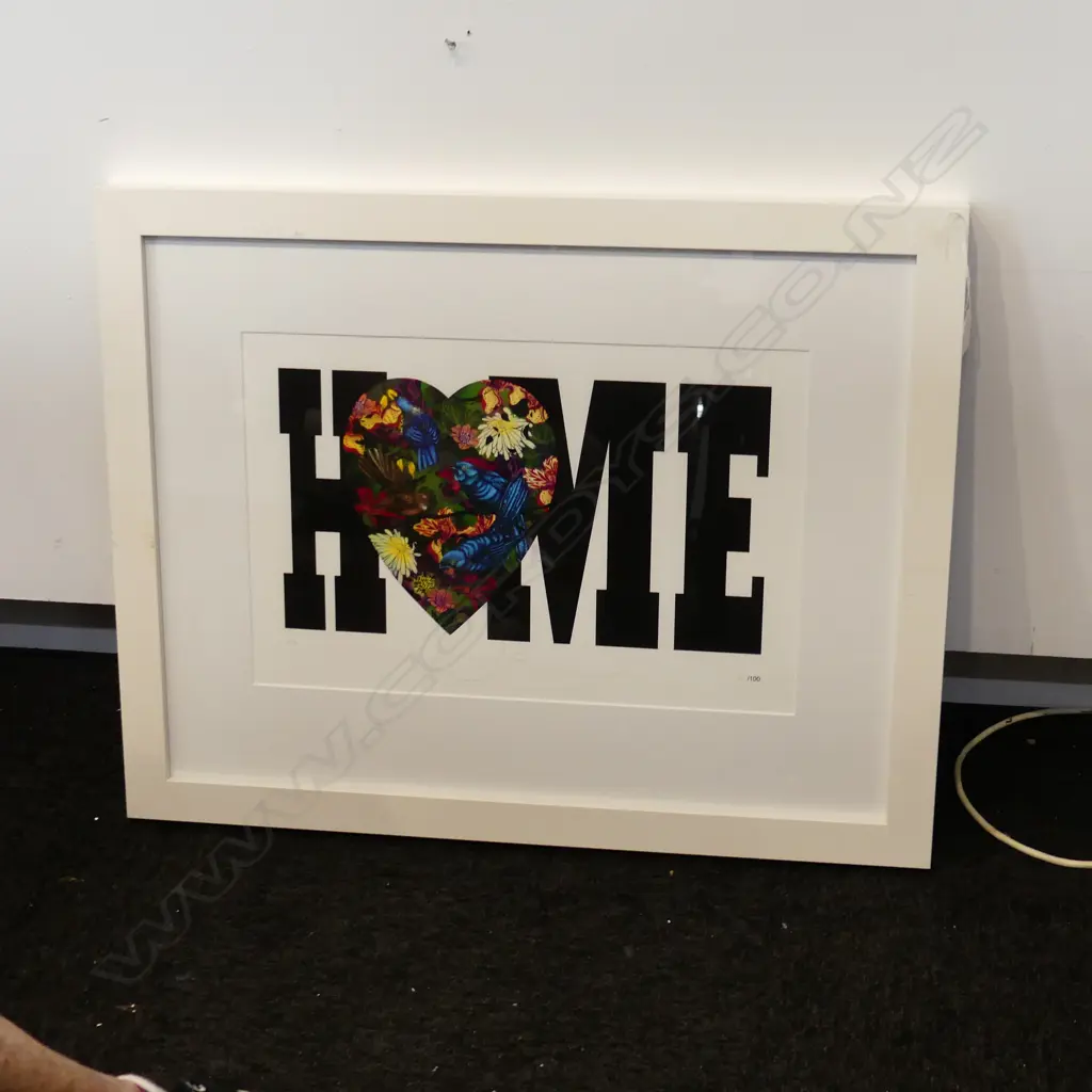 FLOX, 'HOME' PRINT 61/100 2012 320x485mm Image 1++