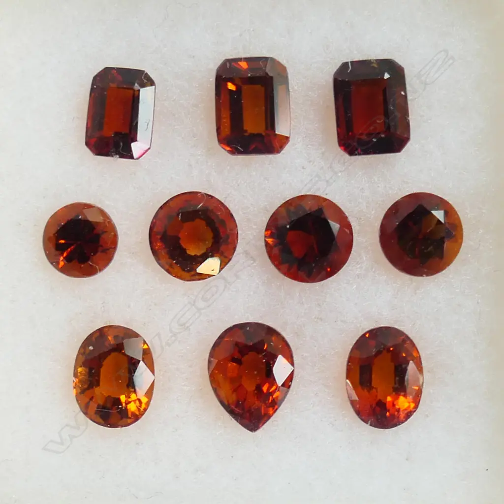 GOLDEN CITRINE ASSORTED 10 = 5 43CT Image 1++