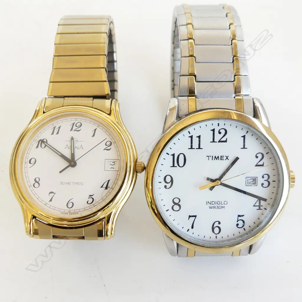7 WATCHES;5 MENS, 2 WOMENS, INCL. GRAND SEIKO probably copy...ALL APPEAR TO BE WORKING... Image 1++