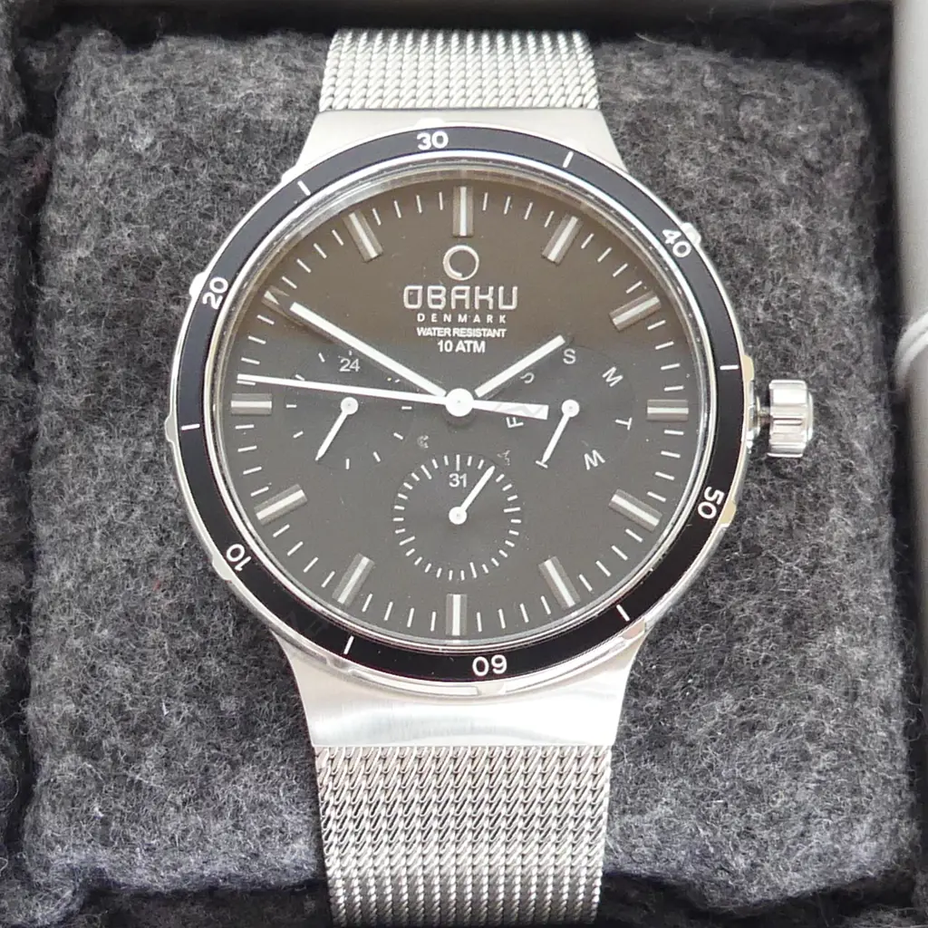GENTS WRIST WATCH; OBAKU DENMARK Image 1++