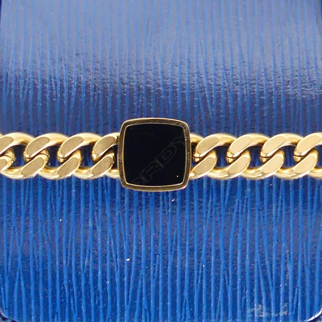 GOLD TONE BRACELET  L.210mm Image 1++