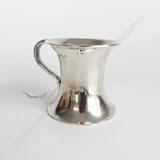 S/SILVER CHRISTNING MUG 107GRMS