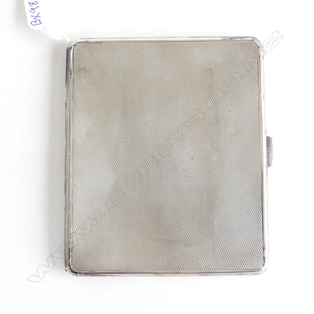 S/SILVER CIG CASE 92GRMS Image 1++