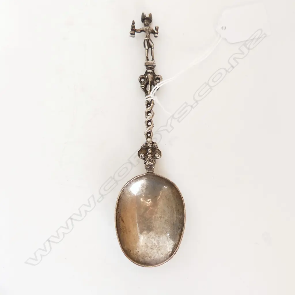 ANTIQUE DUTCH SILVER APOSTLE TYPE SPOON Image 1++