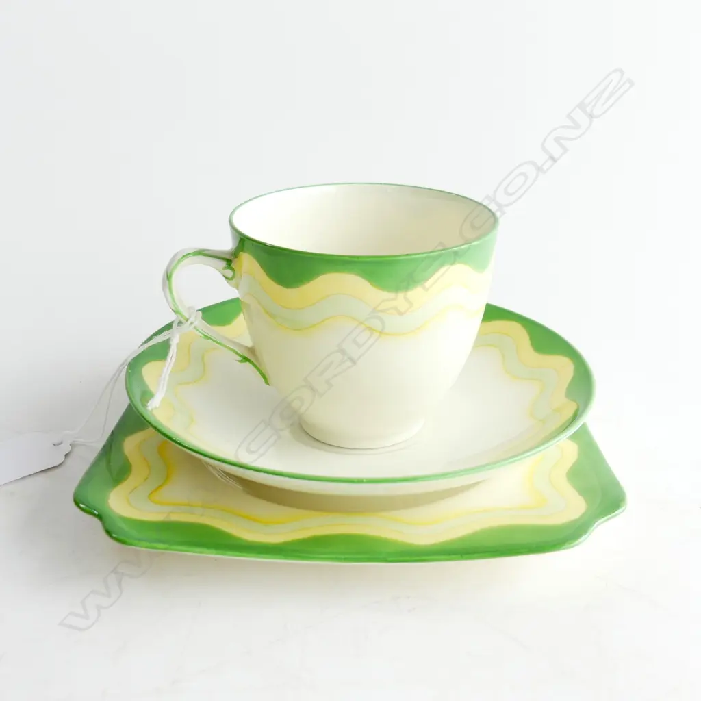 ROYAL DOULTON ART DECO TRIO 'VALERY' PATTERN (ex cond) Image 1++