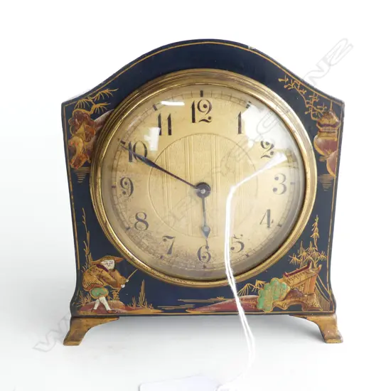 CHINOISERIE MANTEL CLOCK H.145mm