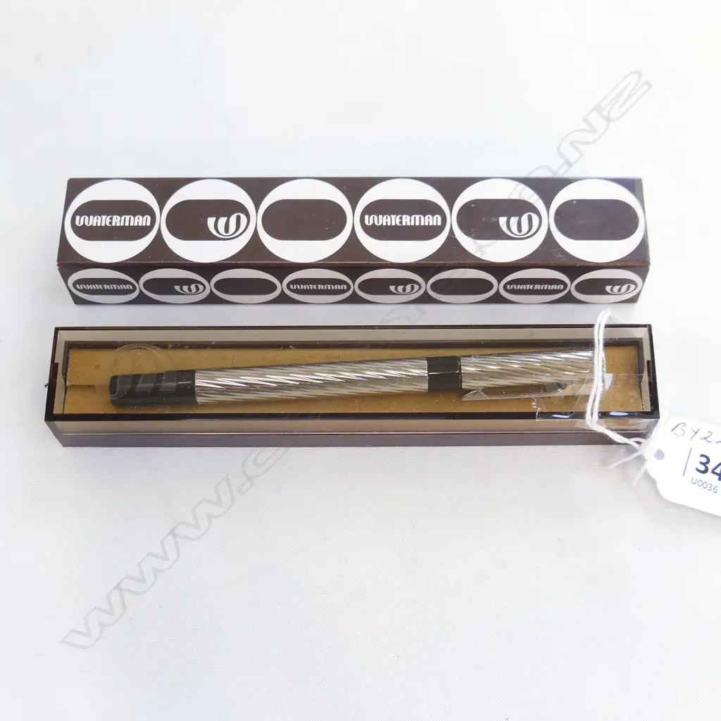 VINTAGE WATERMAN FIBRE NIB PEN IN BOX, UNUSED, L.160mm Image 1++