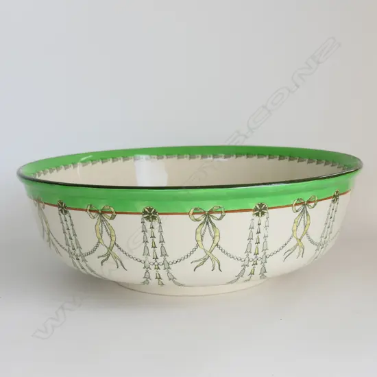 VICTORIAN ROYAL DOULTON WASHBOWL, D.380mm