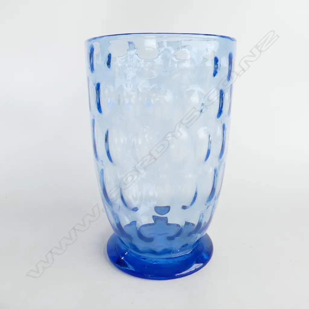 LG WHITEFRIARS BLUE VASE H.310mm Image 1++