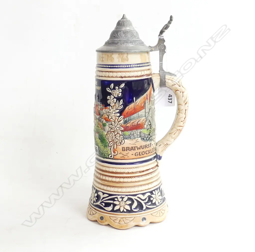 NURNBERG POTTERY STEIN presentation 1968  Image 1++