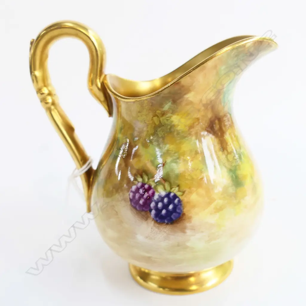 ROYAL WORCESTER JUG SIGNED MAYBURY H.105mm Image 1++